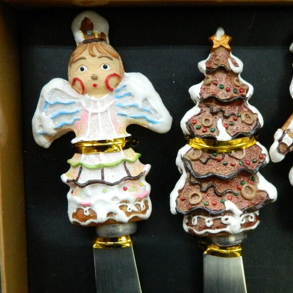 Neiman Marcus Cheese Spreaders NIB - Picture 4 of 6